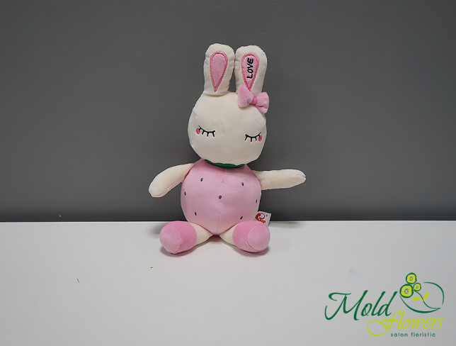 Bunny Strawberry Pink, Height 30 cm photo